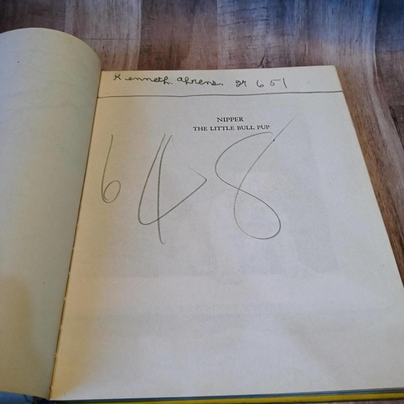 Nipper the Little Bull Pup ~Dorothy K. L'Hommedieu Vintage Childrens Book (bb2) - Picture 3 of 7